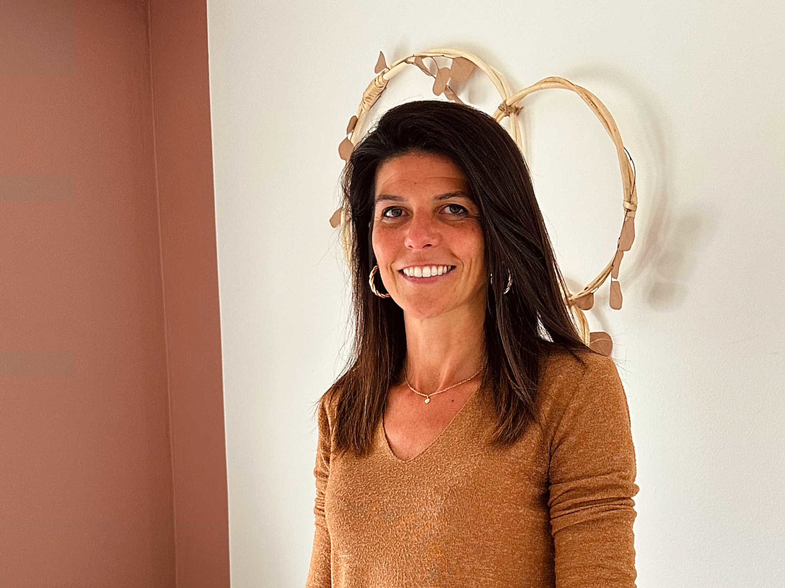 Thérapeute en réflexologie et massage, Marion Ducasse a son cabinet au Boucau © YR
