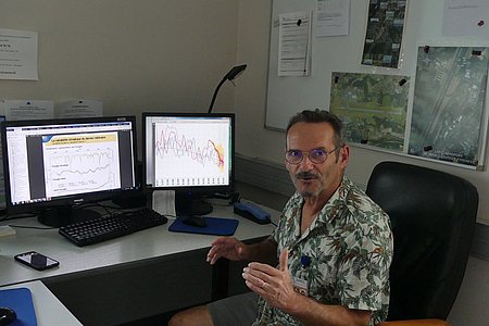 Francis Morisset, prévisionniste de Météo-France et climatologue