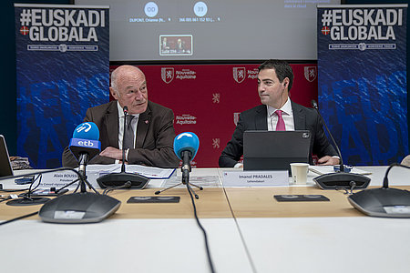 Visite Imanol Pradales, lehendakari du Gouvernement basque