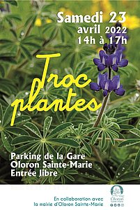 L'évènement Troc Plantes du printemps 2022 à Oloron Sainte-Marie