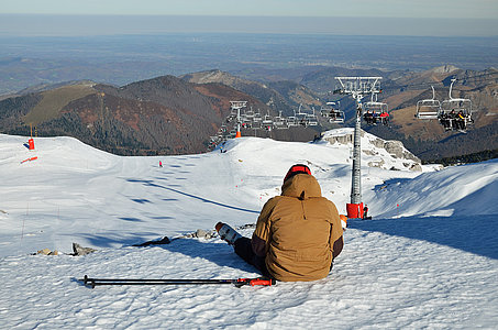 French ski resort Pierre Saint Martin