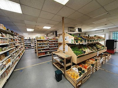 Le supermarché coopératif Otsokop se situe dans le quartier de la Citadelle à Bayonne.