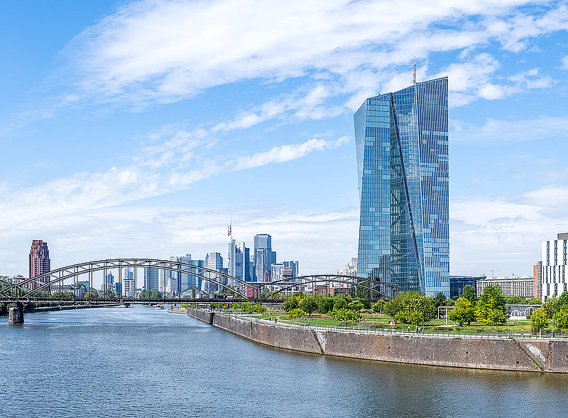 Europäische Zentralbank, Frankfurt am Main, Hessen, Deutschland